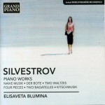 音盤紹介：ブルーミナによるシルヴェストロフのピアノ曲集